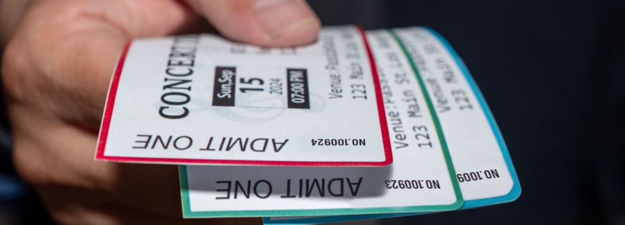 Chystáte akci? S našimi tipy zvládnete tisk vstupenek levou zadní